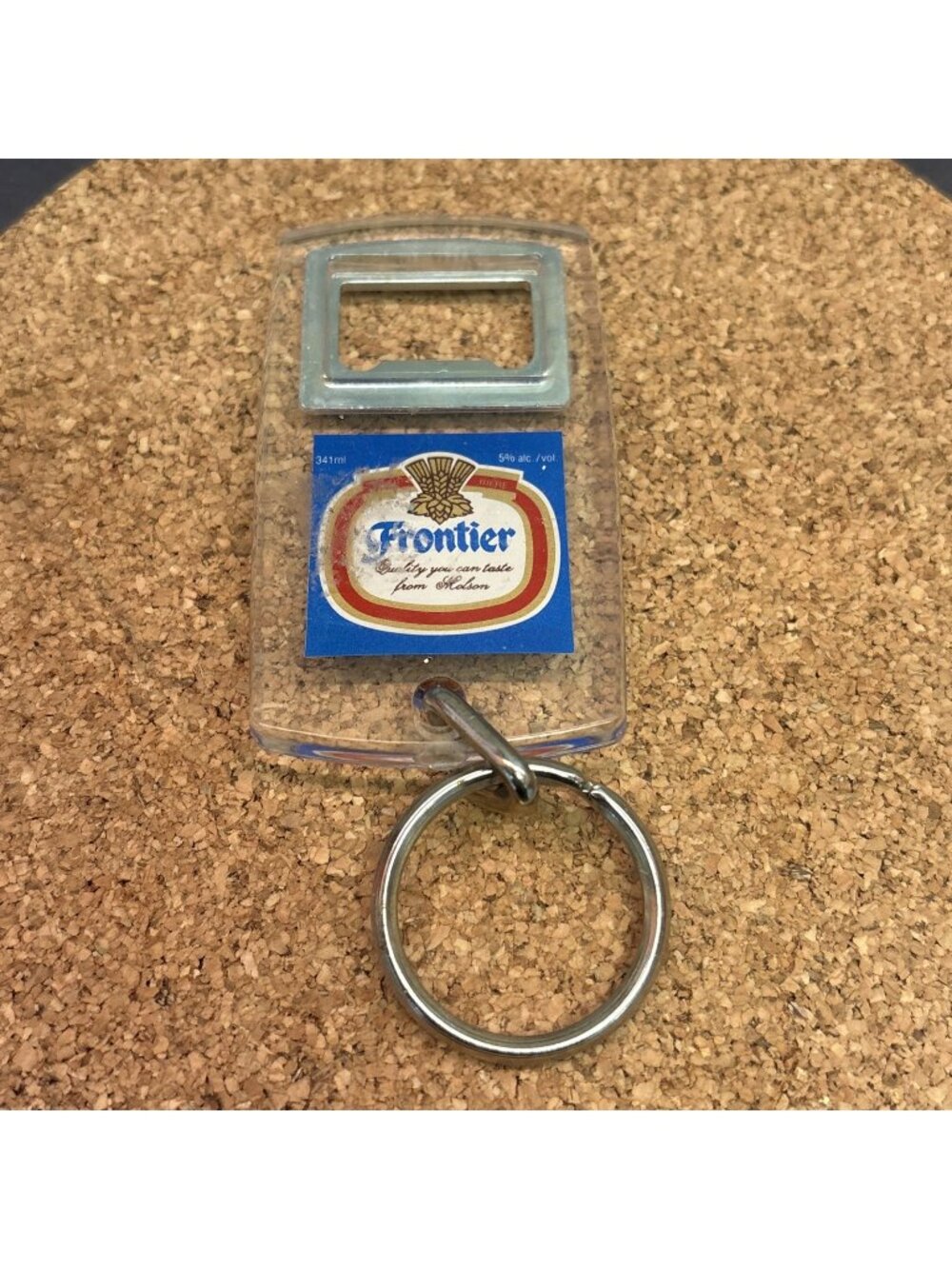 VINTAGE BOTTLE Opener Beer Themed - Frontier